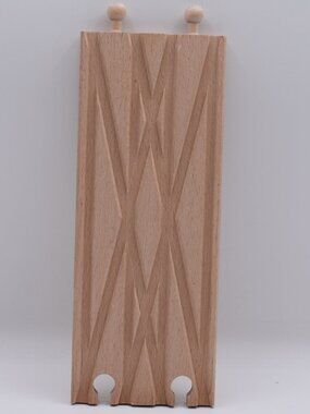 BRIO Wooden Railway Double Switching Crossing Track Lane Switch Track 8.5"